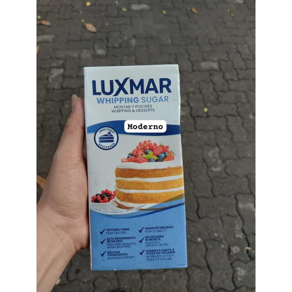 

Luxmar whipping and dessert cream 1 liter - Luxmar Whipping sugar 1 Liter - Whipping cream 1 liter