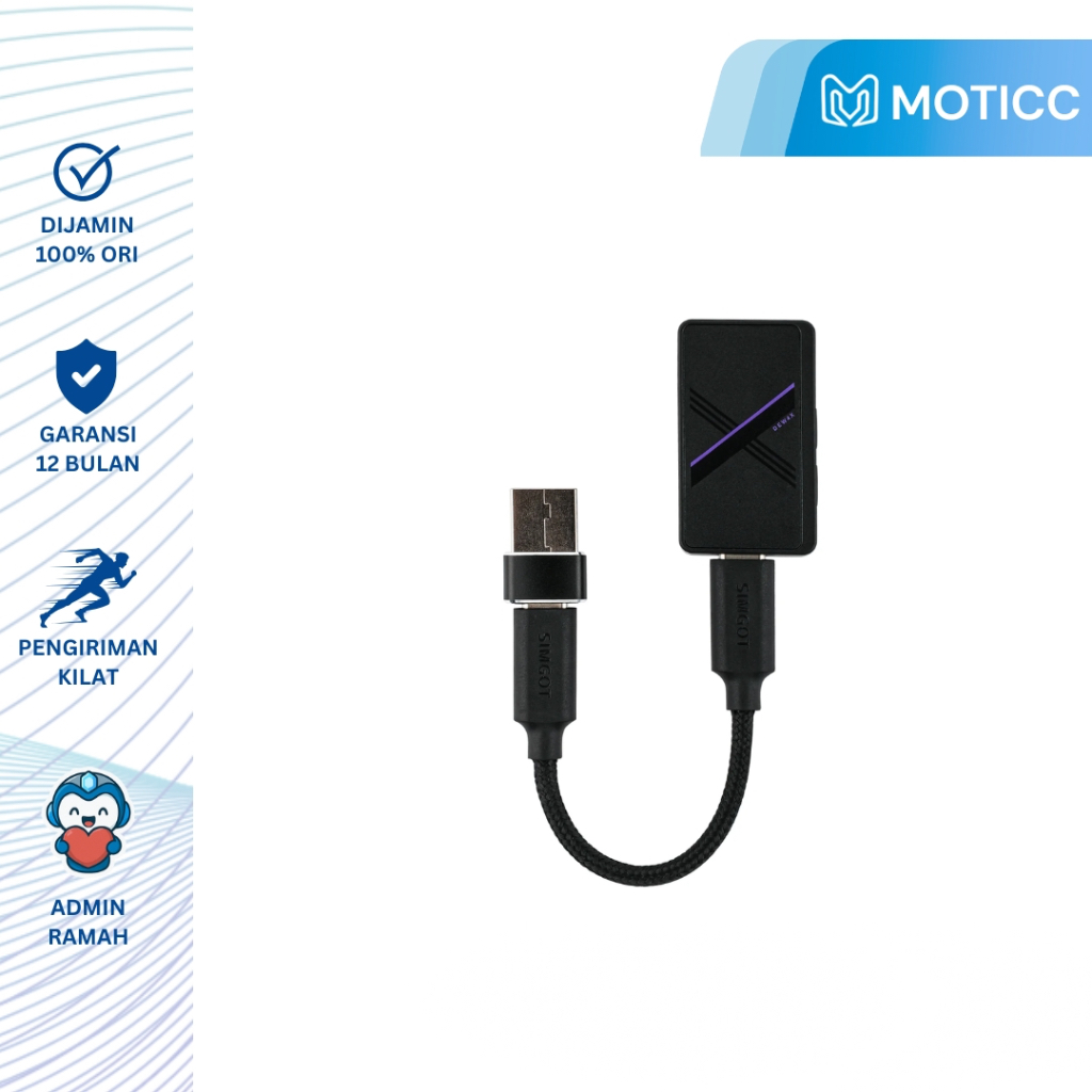 SIMGOT DEW4X HiFi Dual C43198 DAC Chip Portable DAC / AMP