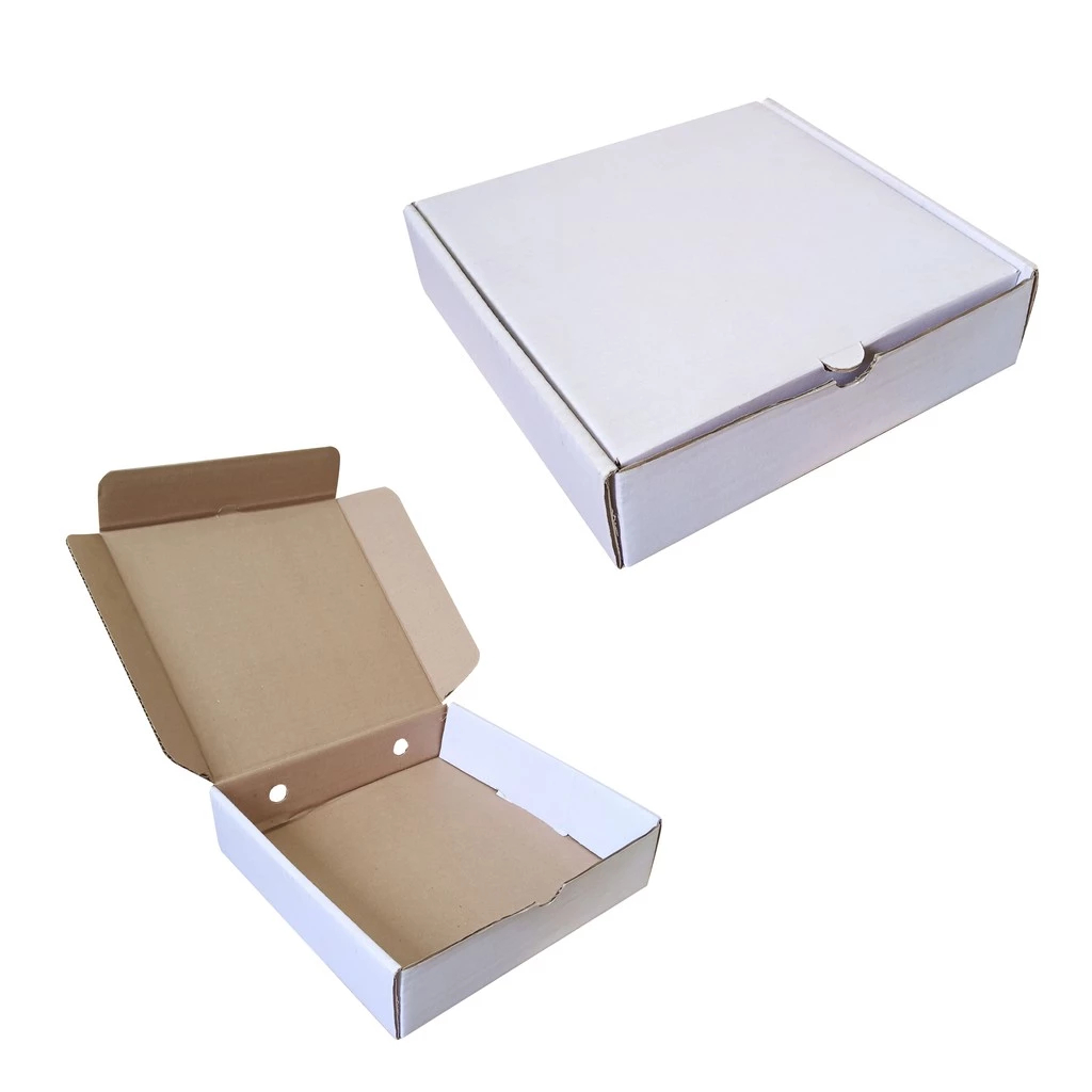 

5 Pcs Kotak Die Cut Kemasan Hampers Gift Kado Ukuran 21x21x5cm Warna Putih Polos