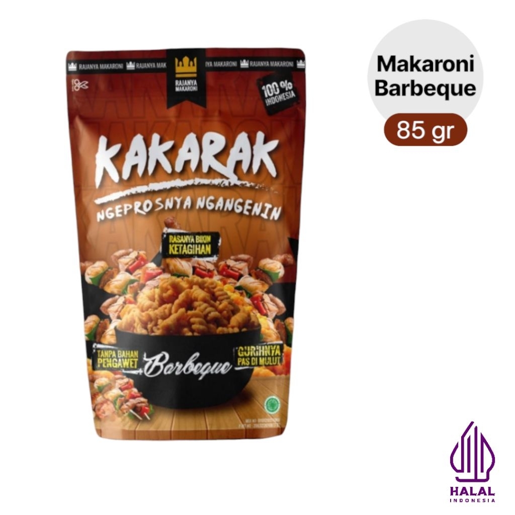 

Kakarak Makaroni 85gr - Barbeque