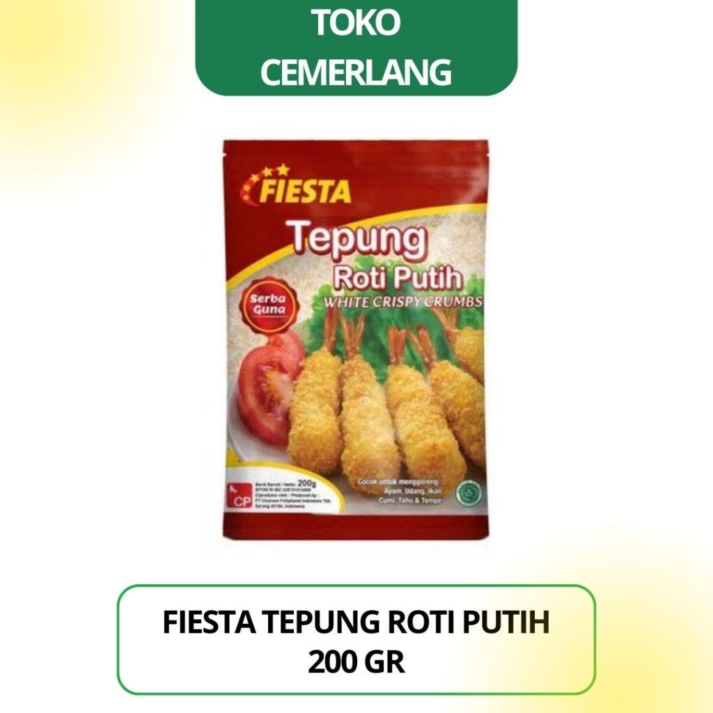 

Tepung Roti Putih Fiesta 200 gr
