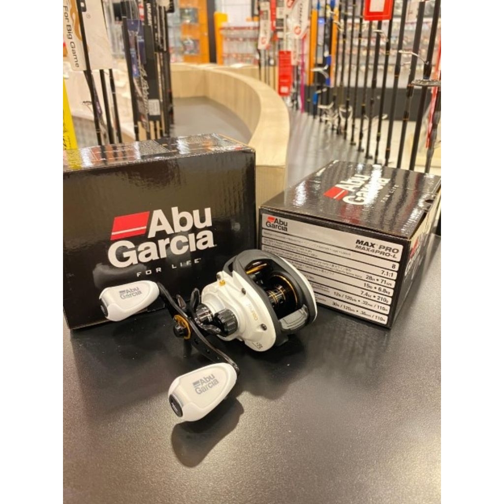 REEL BAIT CASTING ABU GARCIA MAX PRO LEFT HANDLE NEW | REEL CASTING | REEL BC | REEL MURAH | REEL TE