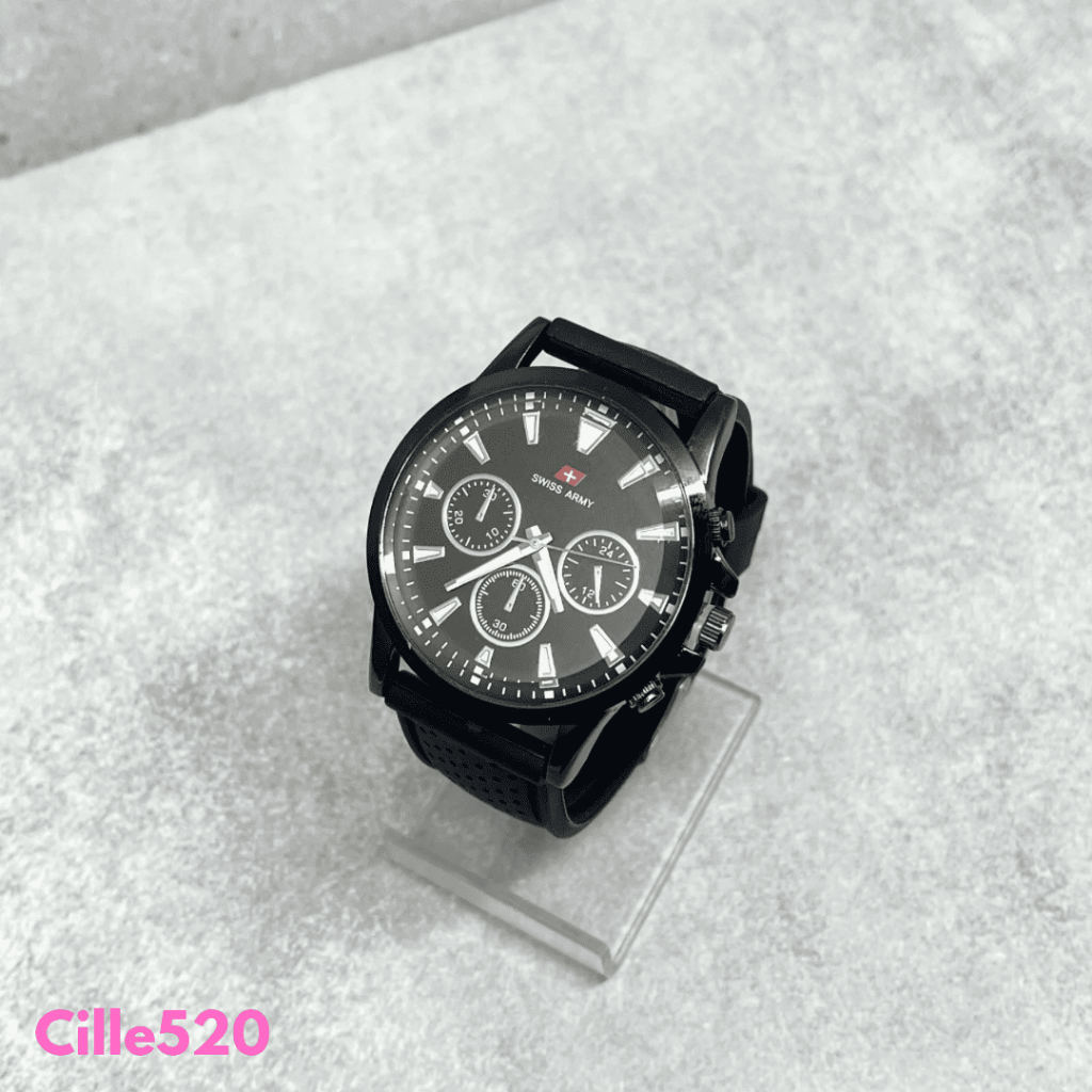 Jam Tangan Sport Tali Rubber Keren Kasual Anti Air Desain Maskulin Modern Jan167 Jam Cowok Keren