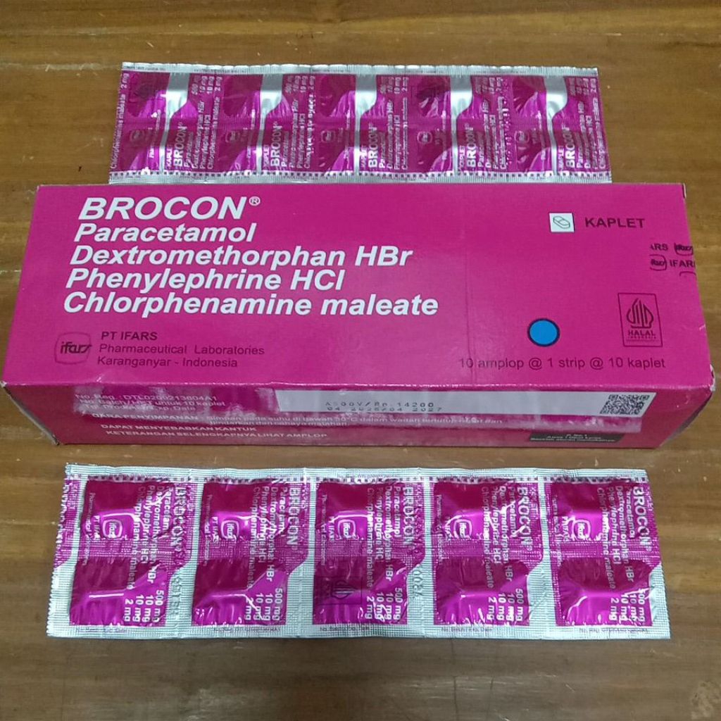 Brocon tablet 1 strip 10 tablet