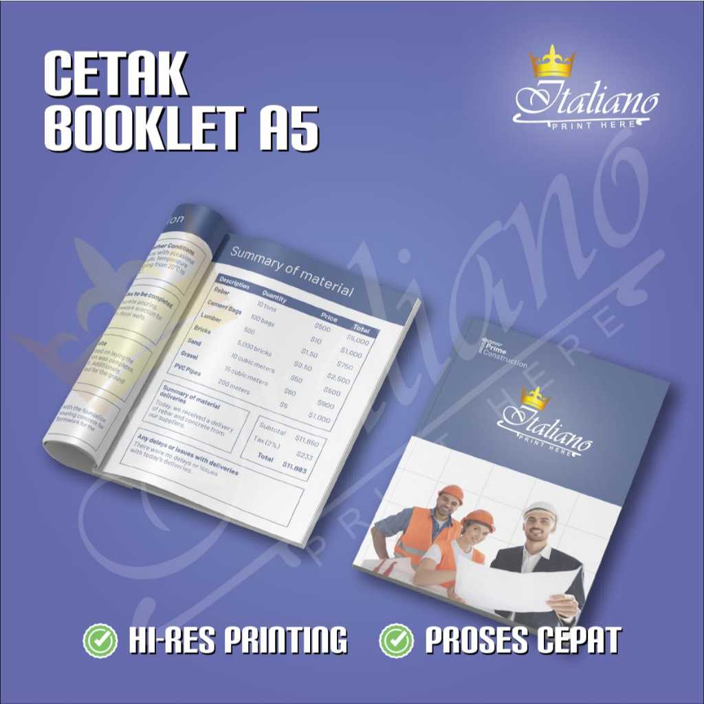 

Cetak Booklet