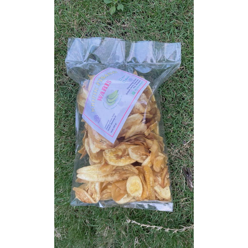 

Keripik Pisang Asin Renyah - Camilan Tradisional Gurih dan Lezat