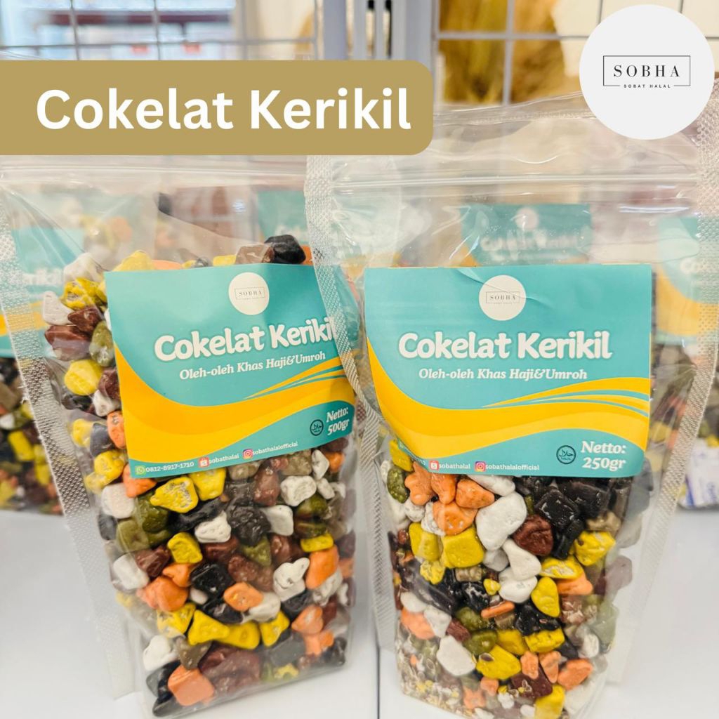 

Fanatik Cokelat Kerikil Oleh-oleh Haji&Umroh 250GR & 500GR