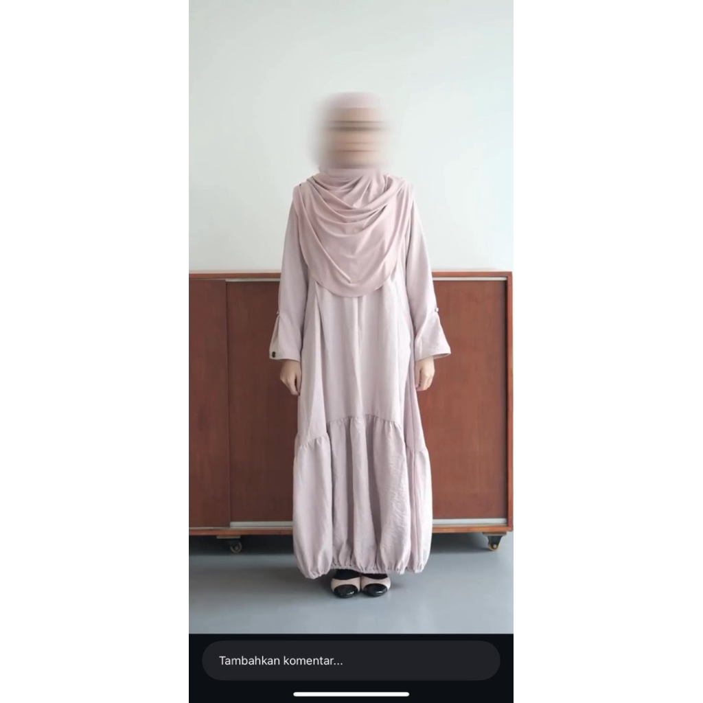 Nu Aqsa powderpink - AqsaModestWear