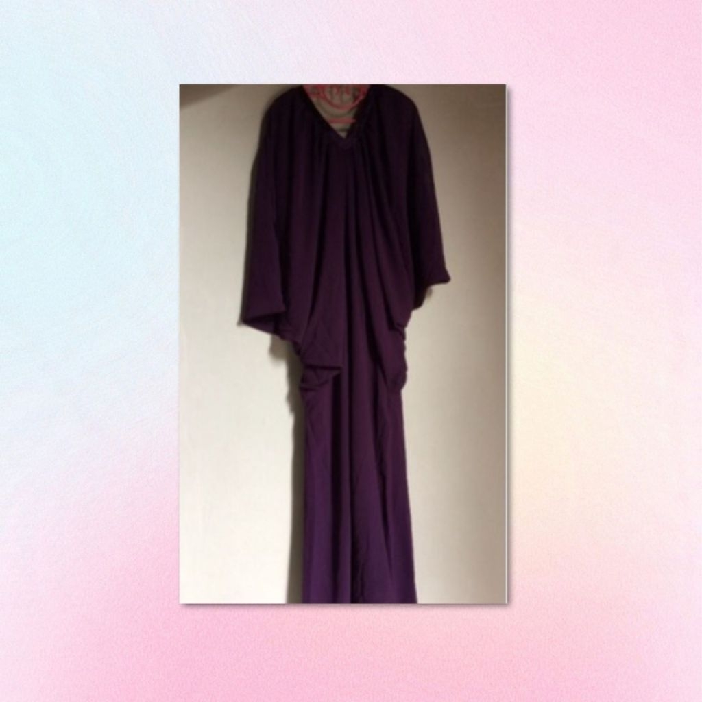 PRELOVED MEE...PRELOVED KAFTAN UNGU