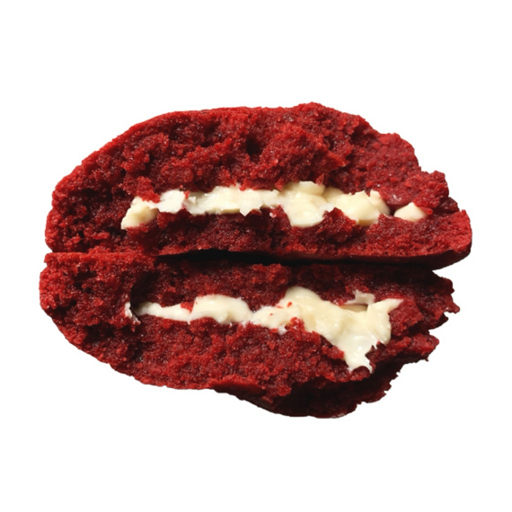

Red Velvet Cookie + White Chocolate Chip - Scarlet