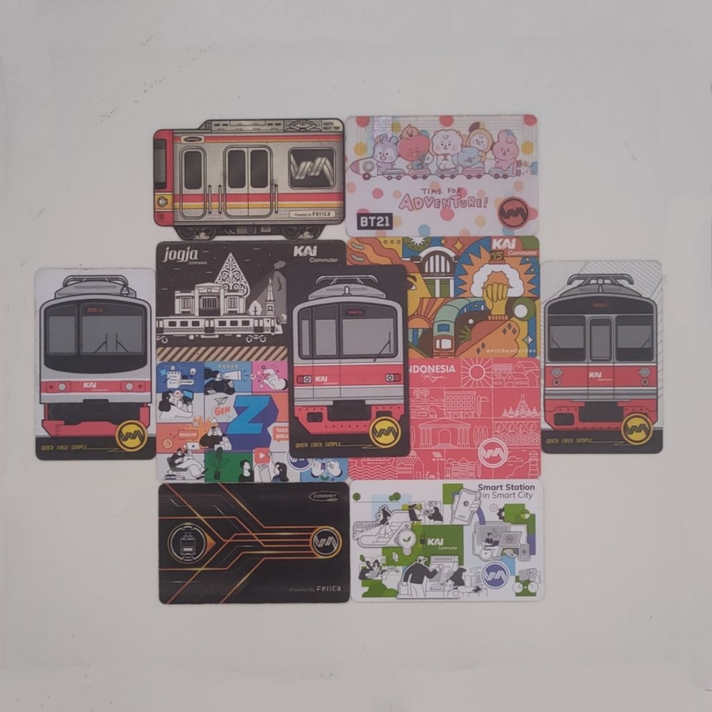 Kartu Multi Trip KMT KRL Preloved