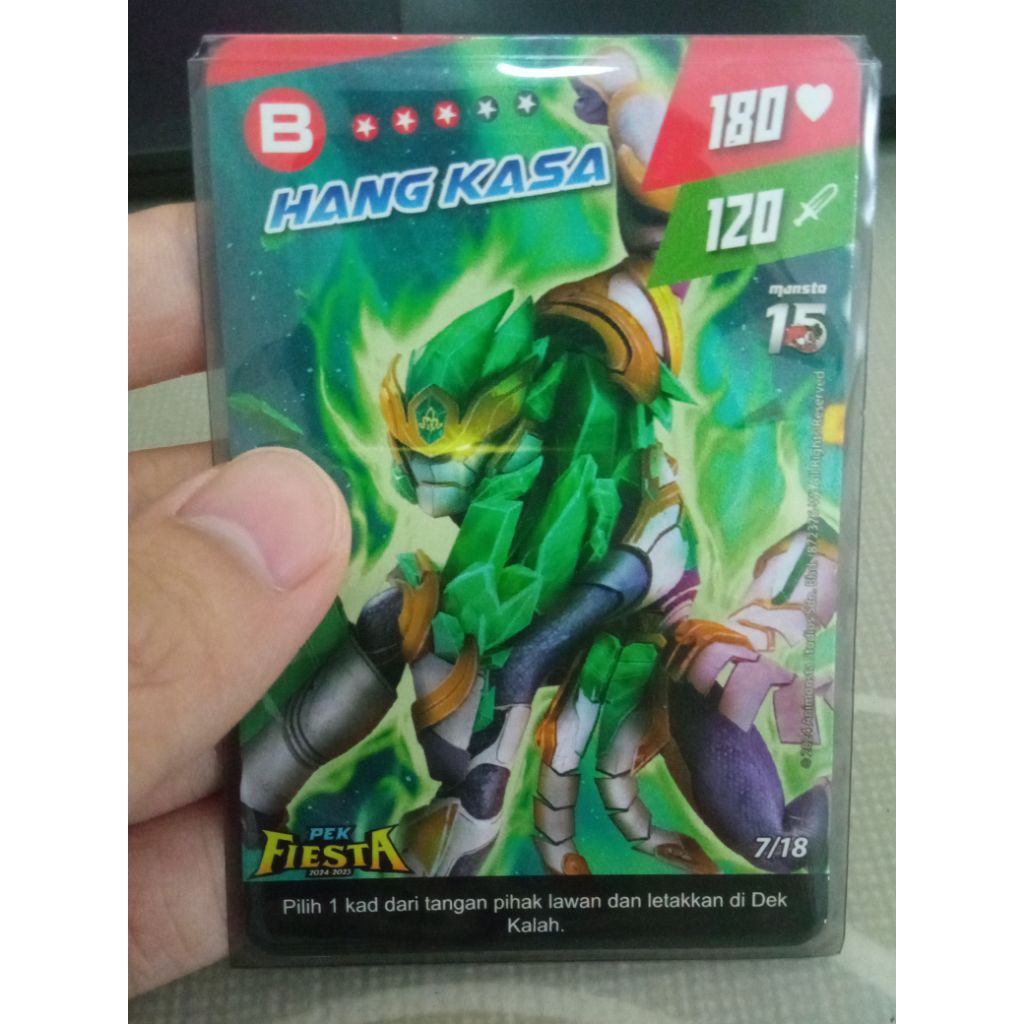 Monsta Galaxy Card Hang Kasa Pek Fiesta
