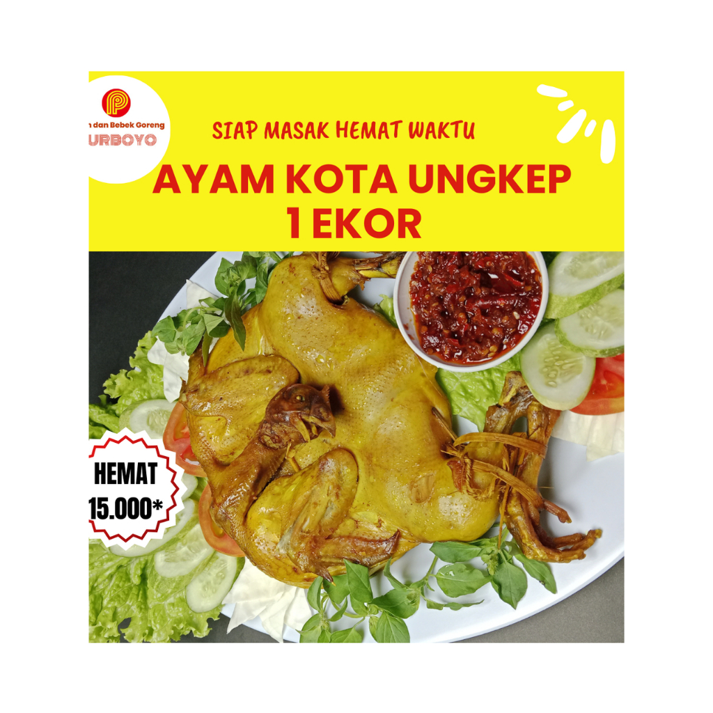 

PURBOYO Ayam Kota Ungkep - Lezatnya Sampai Ke Tulang - Halal & Higienis
