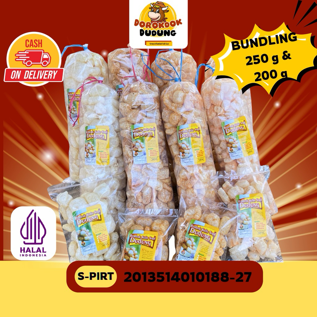 

Dorokdok Dudung bundle 250 g & 200 g