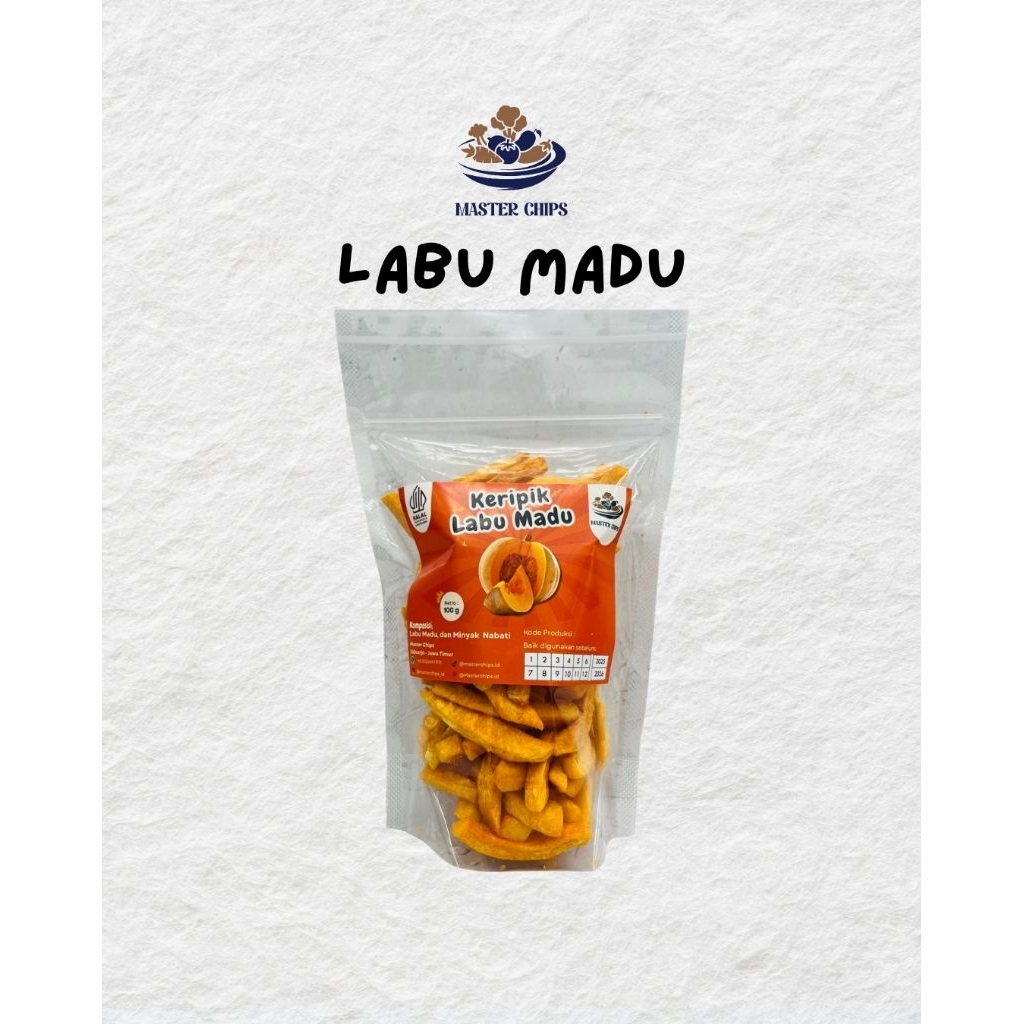 

KERIPIK LABU MADU 100g – Manis Alami, Renyah Sehat!!