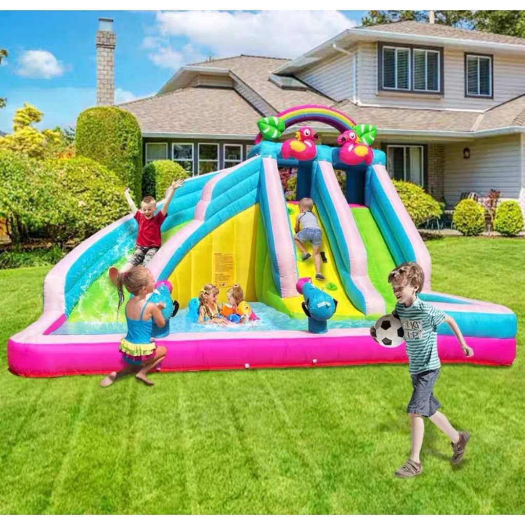 006147 Playground Bouncy Castle | Istana Balon wahana permainan anak anak