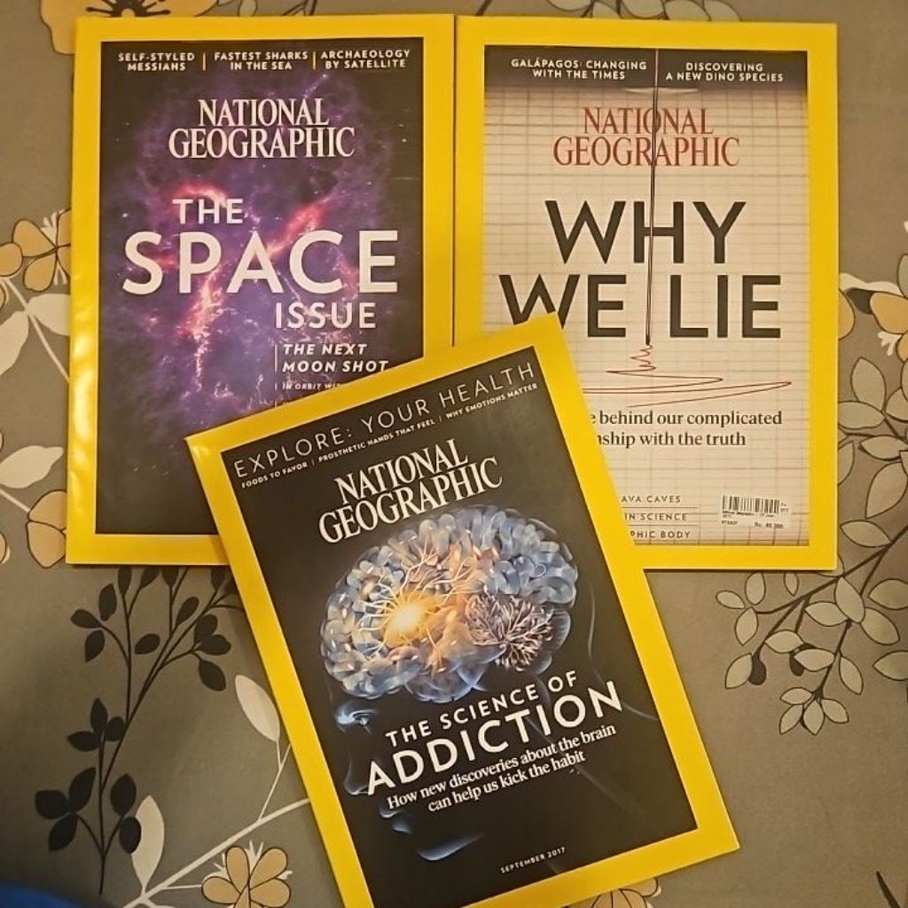 Majalah National Geographic NatGeo 2017 Bahasa Inggris / English