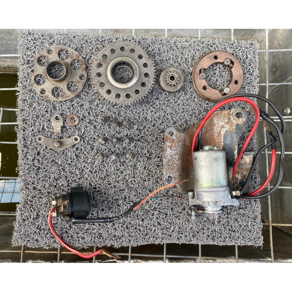 1 Set Fullset Perangkat Dinamo Elektrik Dobel Double Starter Stater Fizr Fiz R F1ZR F1Z R Poswan For