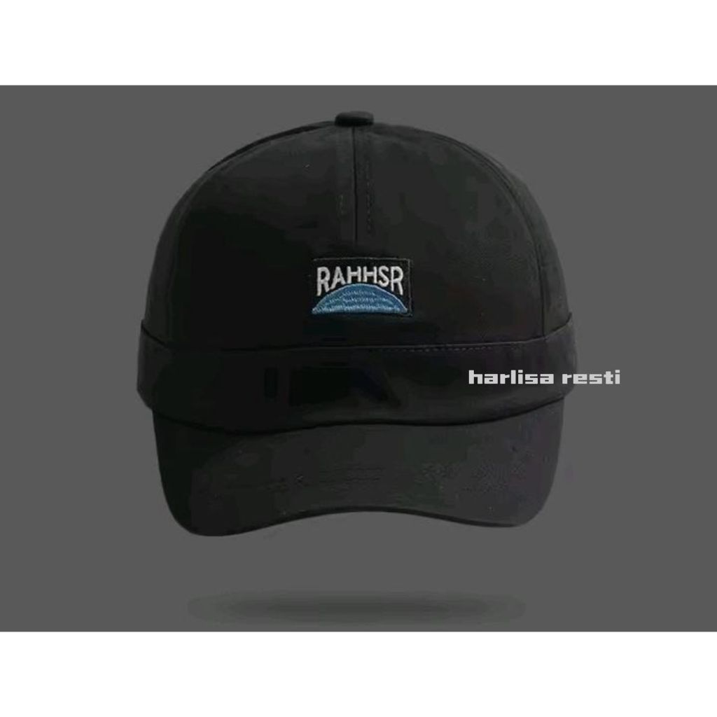 Topi Distro Pria Wanita Unisex Lidah Pendek RAHHSR Bordir Timbul New Model Baru Terbaru 2025 Keren K