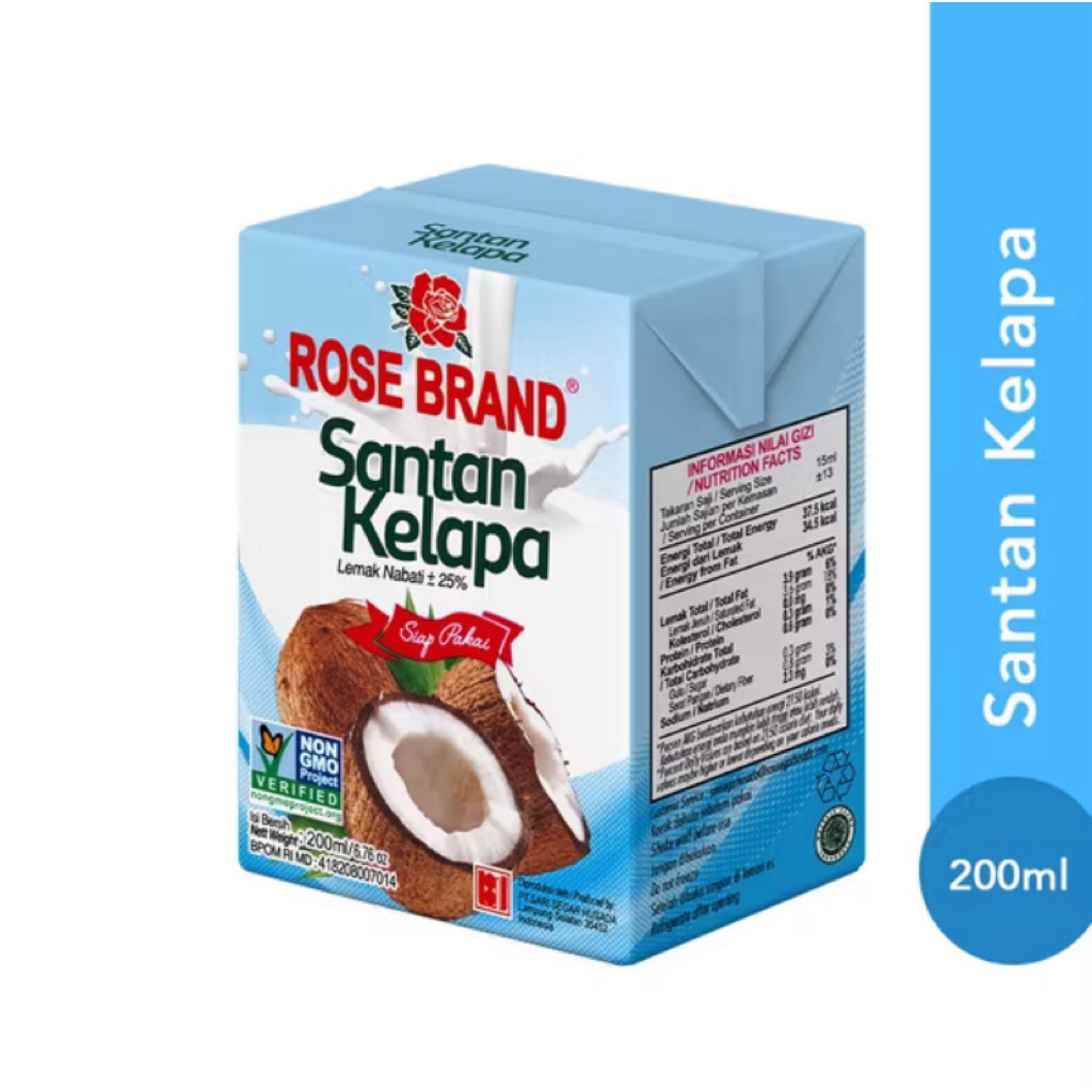

Rose Brand Santan Kelapa 200ml – Siap Pakai, Praktis & Gurih!