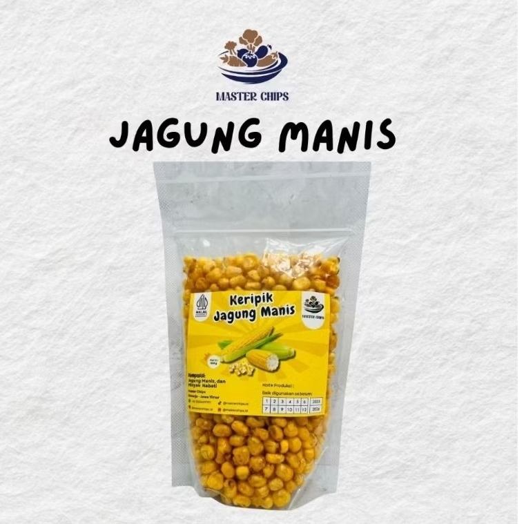 

Keripik Jagung Manis 100g – Renyah, Manis, dan Bikin Nagih!