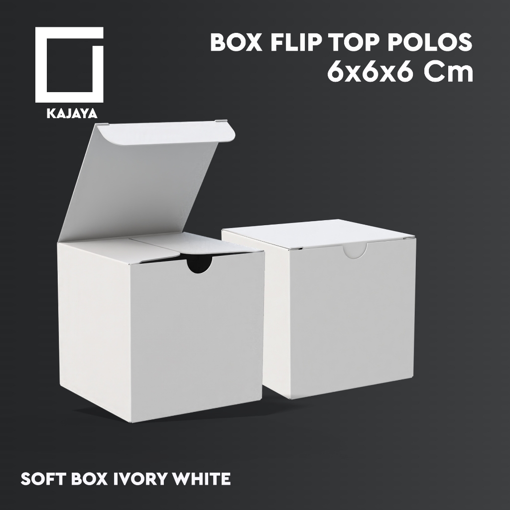 

Box Kotak 6x6x6 Cm Flip Top Tuck End Kemasan Gelas Lilin Kemasan Sabun Aksesori Perhiasan
