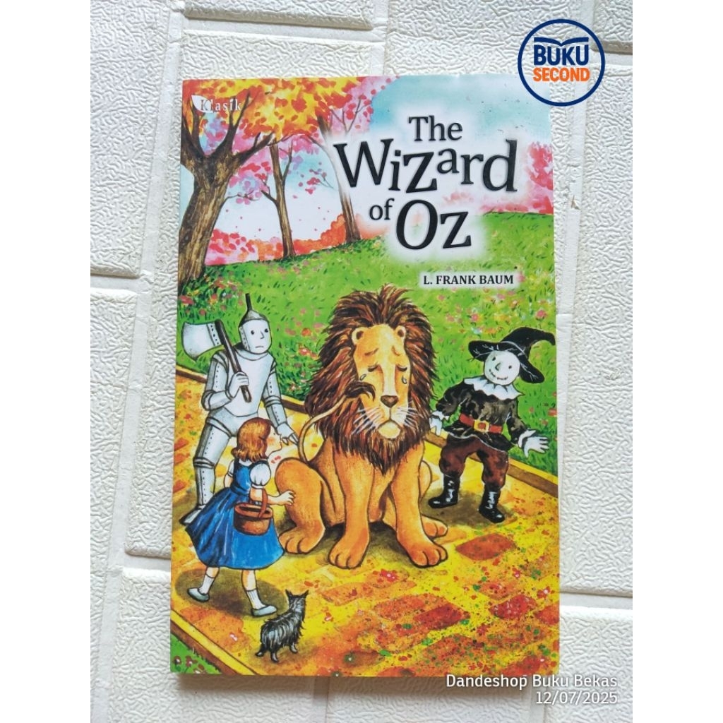 The Wizard of Oz oleh L. Frank Baum - Novel Bekas Preloved ORIGINAL Klasik Atria