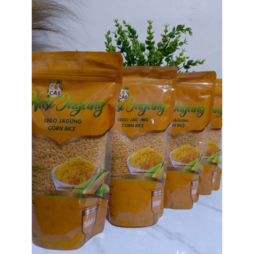 

Sego Jagung (500gr x 4) Nasi Jagung Corn Rice