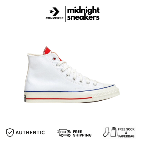 Sneakers Converse 70s Chuck Taylor All Star High Optical White Red Original