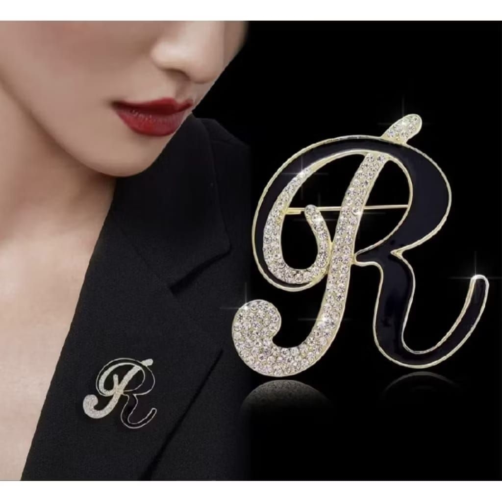 Bros Mata Huruf/Bros Inisial/Bros Dada /Bros Hijab/ Bros Mata inisial Terbaru