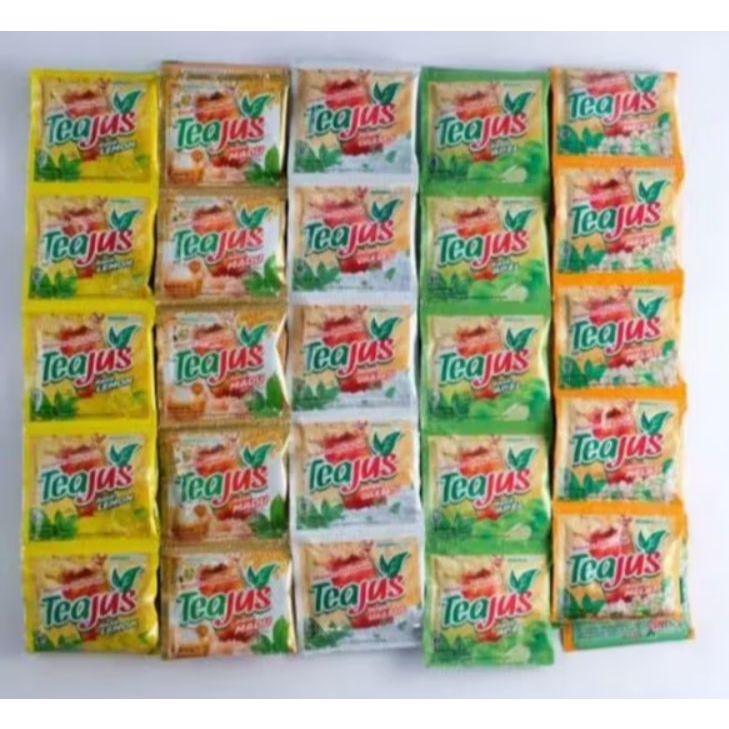 

Teajus Gula Batu/Apel/Madu/Melati/Lemon (10pcs) Kemasan Rapi