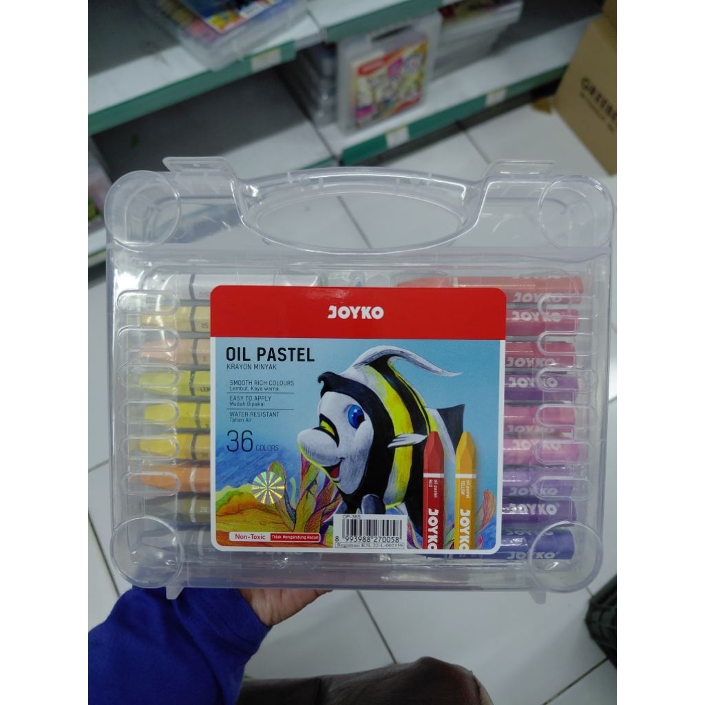 

Krayon Crayon Minyak Oil Pastel Warna Warni Crayon Merk Joyko Murah Isi 36 24 18 12