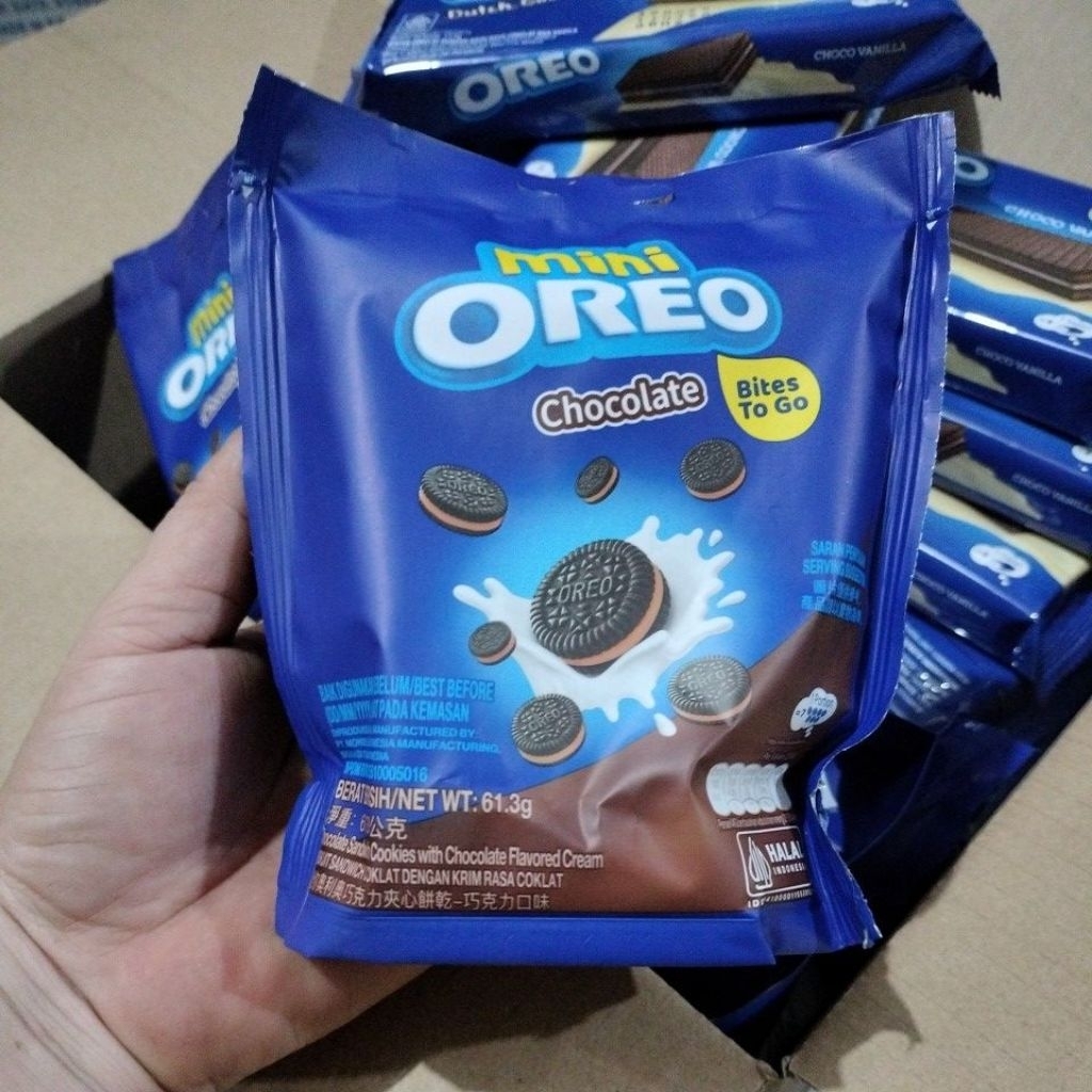 

Mini OREO Chocolate Bites To Go Satuan 1 pcs@61.3g