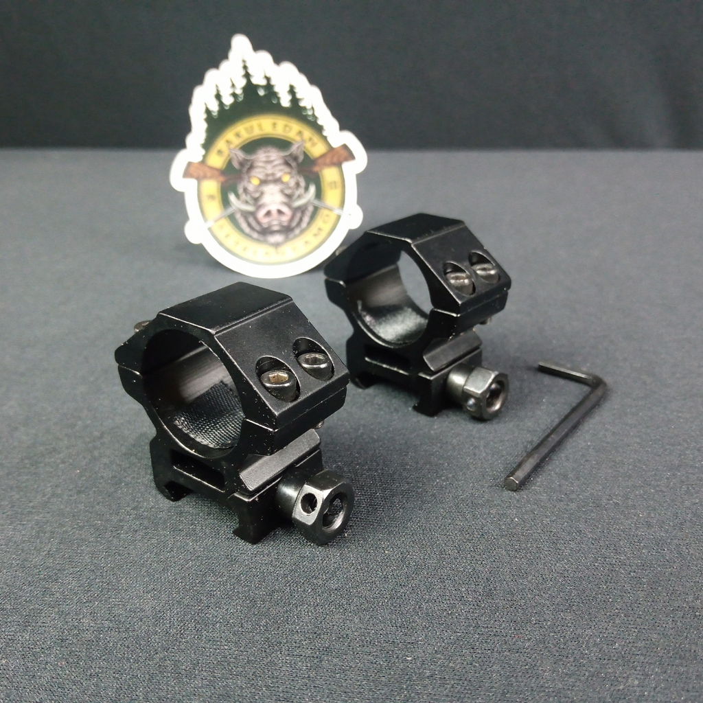 MOUNTING DOBEL BAUT OD25 REL 22 PENDEK / MONTING TELESKOP OD25 REL 22 (SC2528)