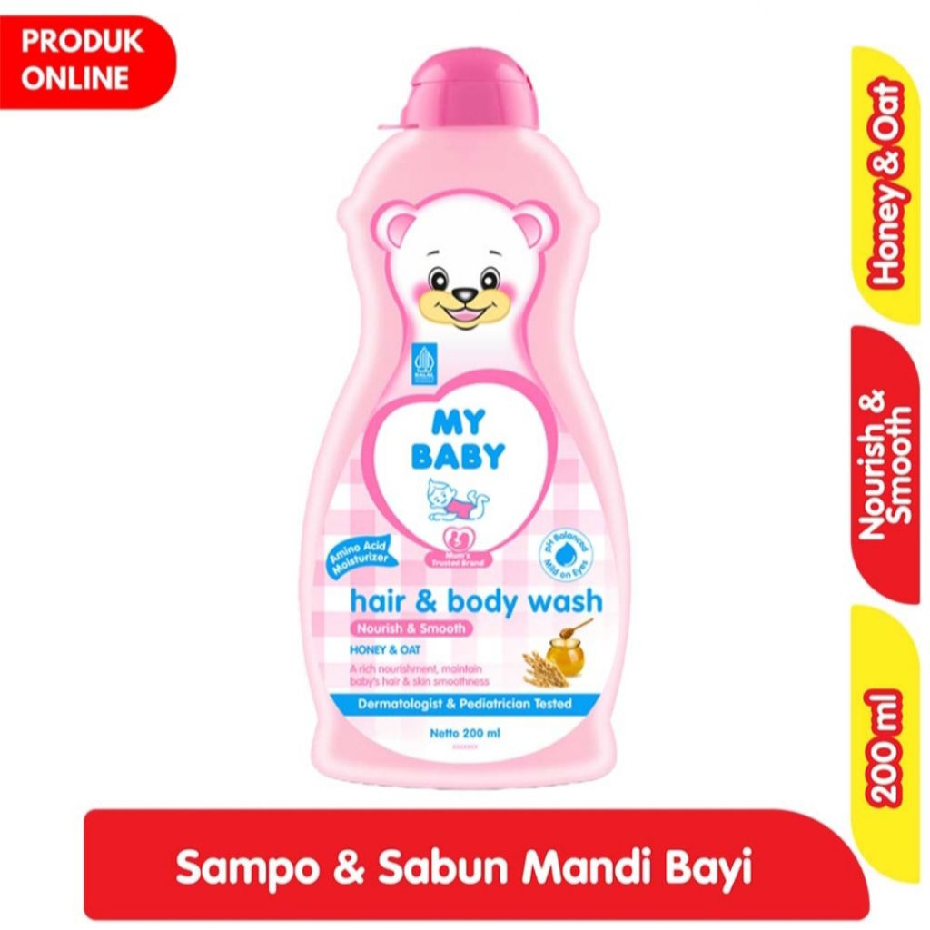 My baby sabun & shampoo 200 ml / my baby shampoo