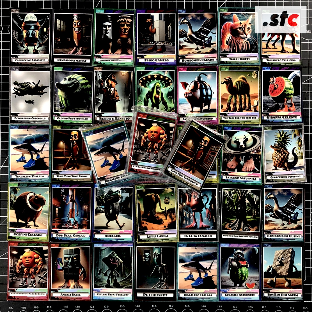 

(isi 35) Stiker Anomali Asli Graftac anti Air tidak Luntur | Sticker Anomali 1 Pack | Tung Tung Sahur