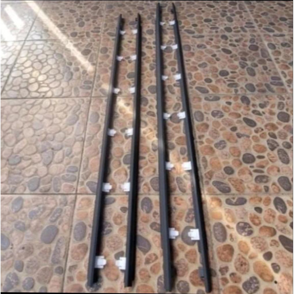 karet pelipit kaca untuk pintu mobil avanza xenia all new 2012--2018 original