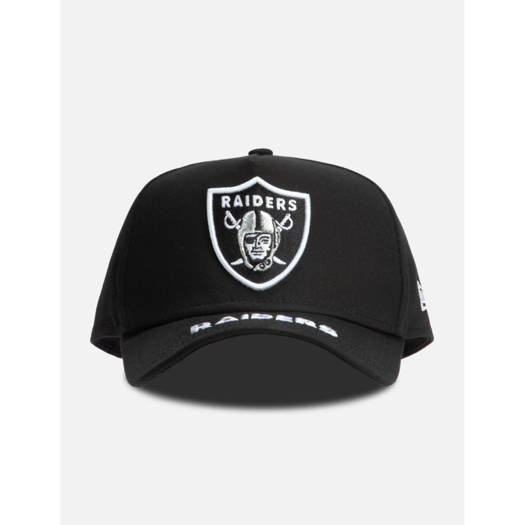 raiders under visor raiders topi hitam A-Frame 9forty adjustable