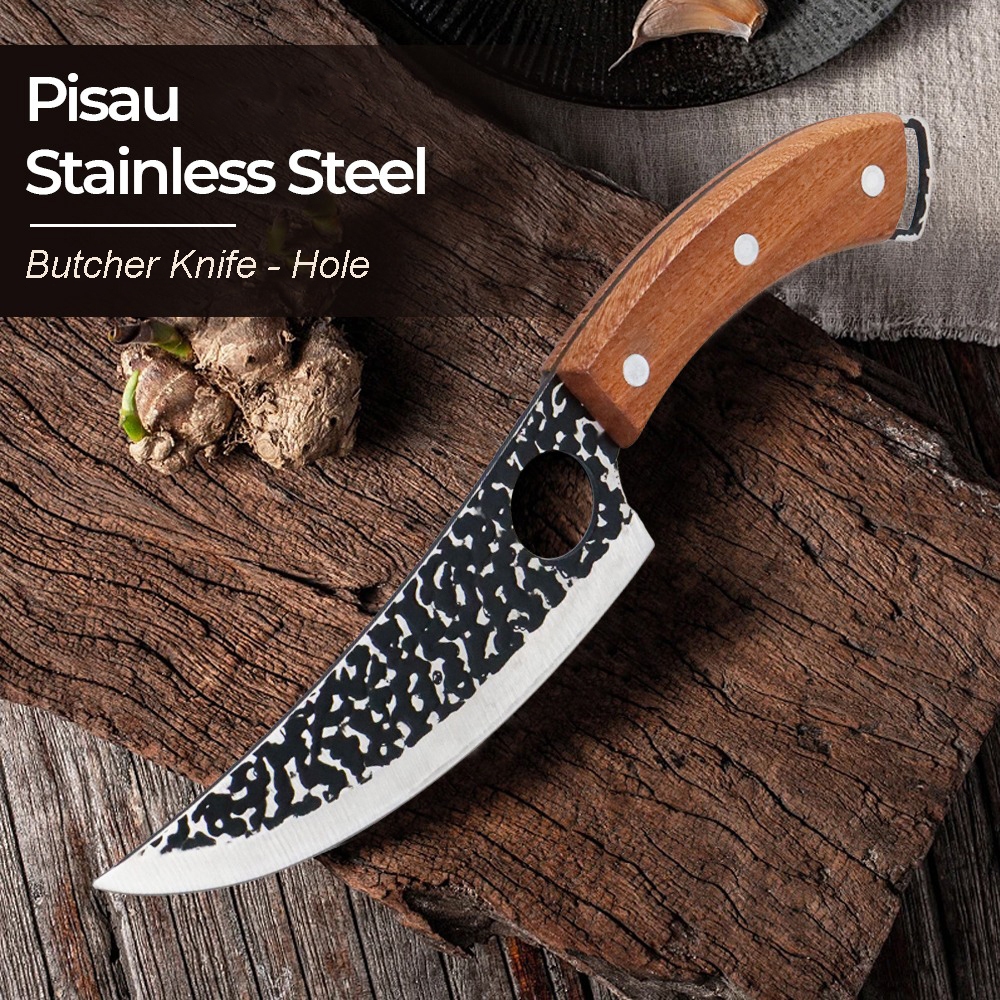 ORI BONE KNIFE PISAU TULANG PISAU SURVIVAL PISAU DAGING PISAU KOKI PISAU JEPANG SUPER TAJAM PISAU AU