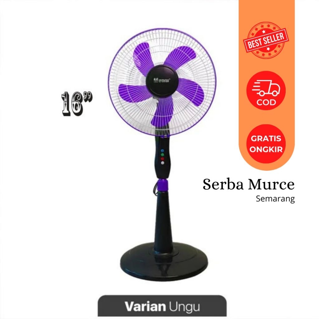 Kipas Angin Miyoshi 16 inch/ Kipas Angin/Kipas Angin Murah/ Kipas/ Kipas Angin Bagus/ Kipas Miyoshi/