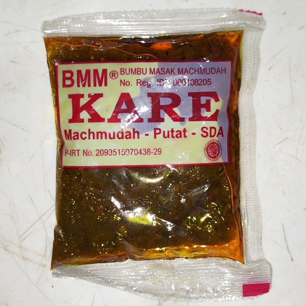 

Bumbu Masak Machmudah (BMM) Varian Kare | 58 gr.