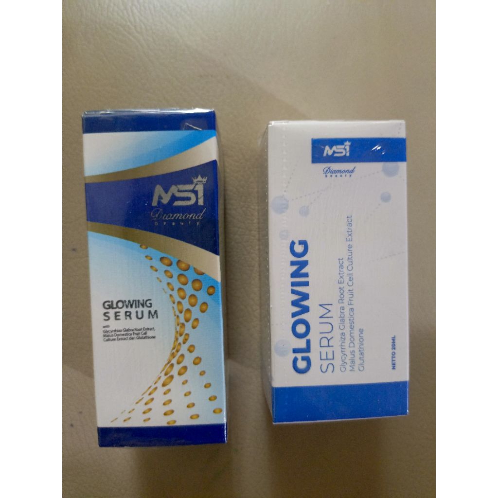 KEMASAN BARU Glowing Serum MSI Orijinal Serum Glowing Ori MSI Serum Wajah