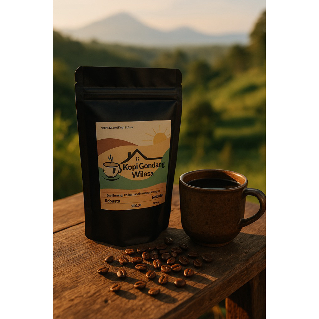 

kopi robusta 100% murni