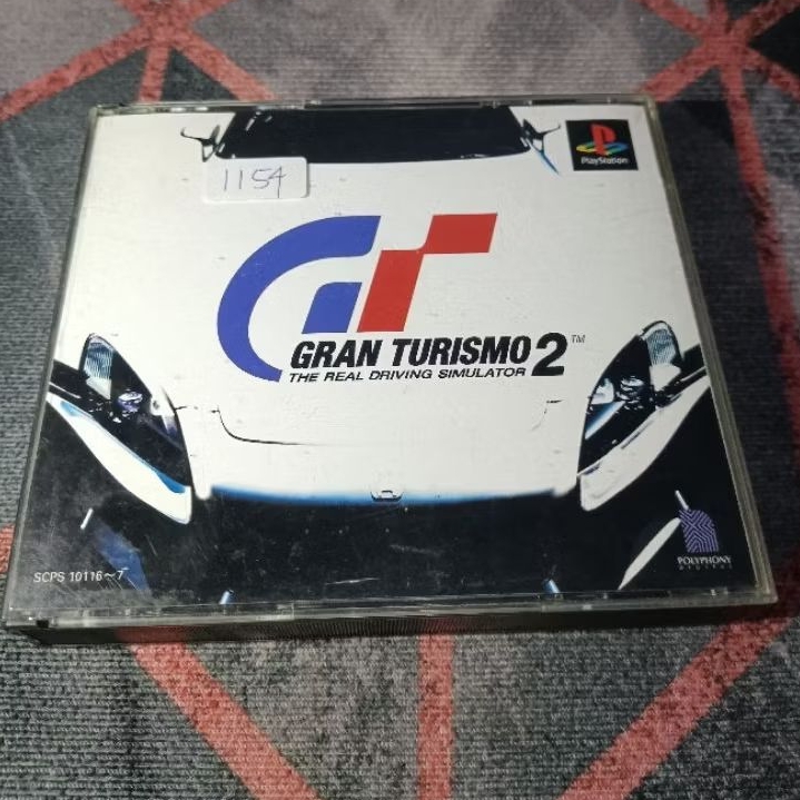 Kaset PS1 ORI Original Gran Turismo 2 2 Disc