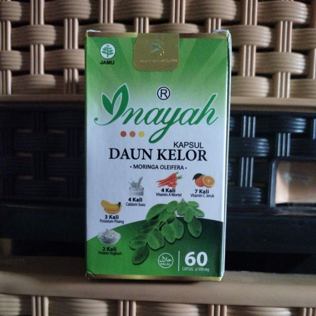 Daun kelor inayah 60 kapsul
