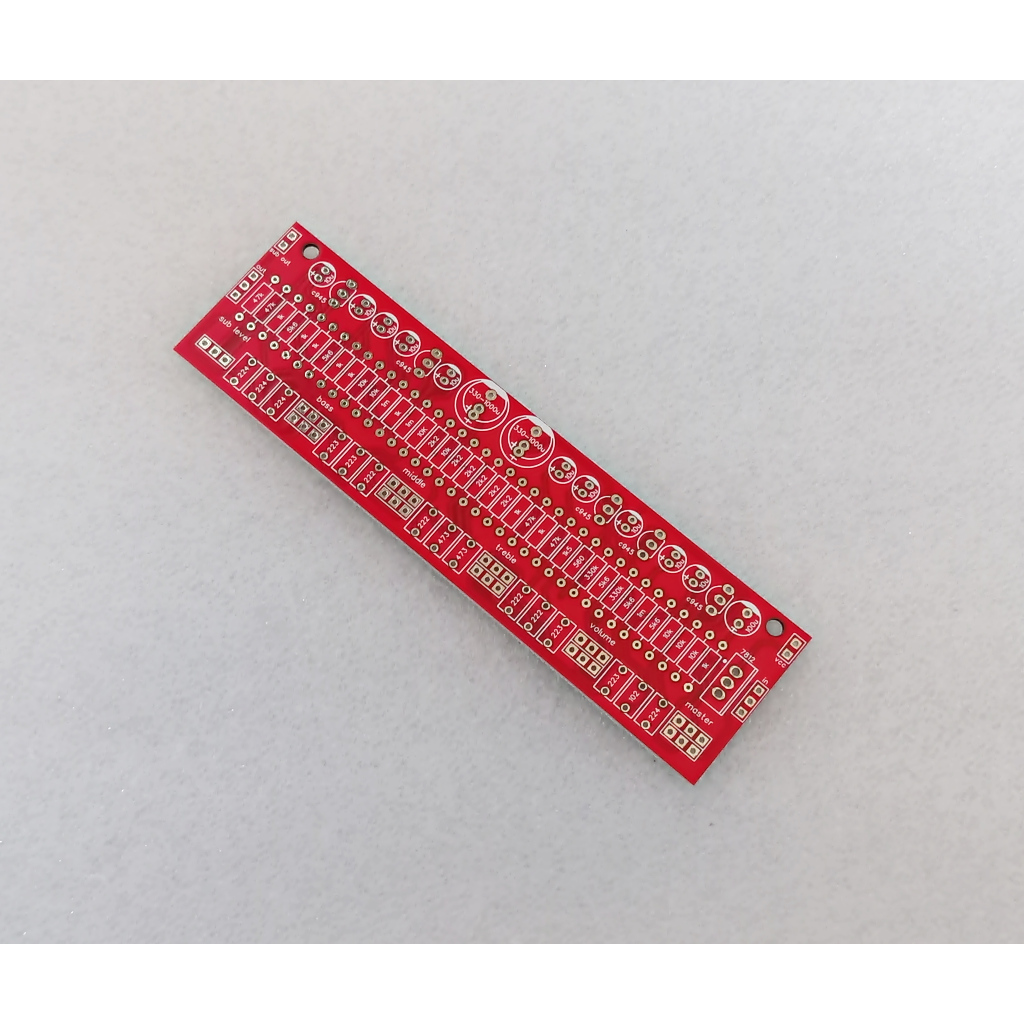 PCB 2.1 Stereo Tone Control Transistor Plus Middle Dan Subwoofer V.2