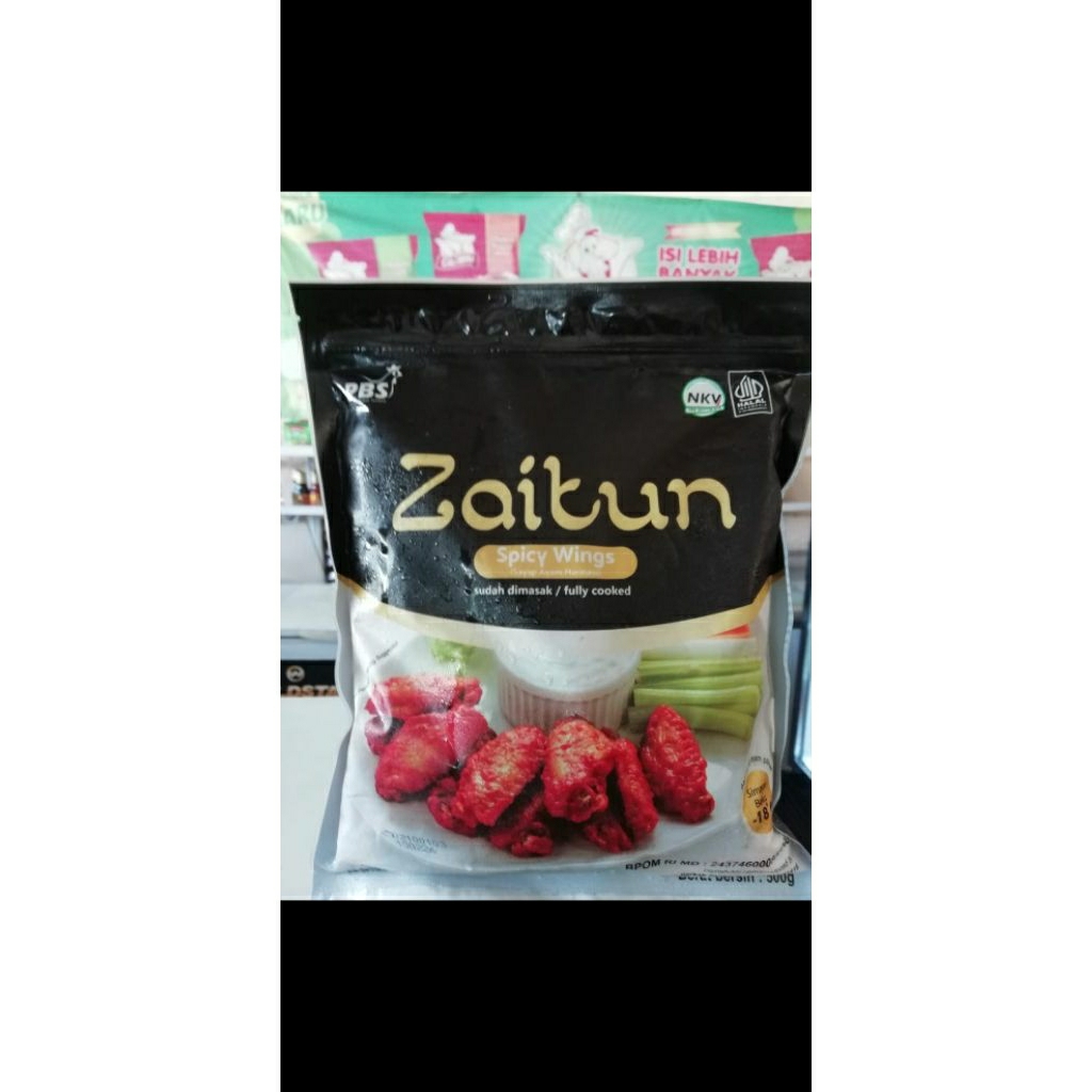 

Zaitun Spicy Wings 500 gram