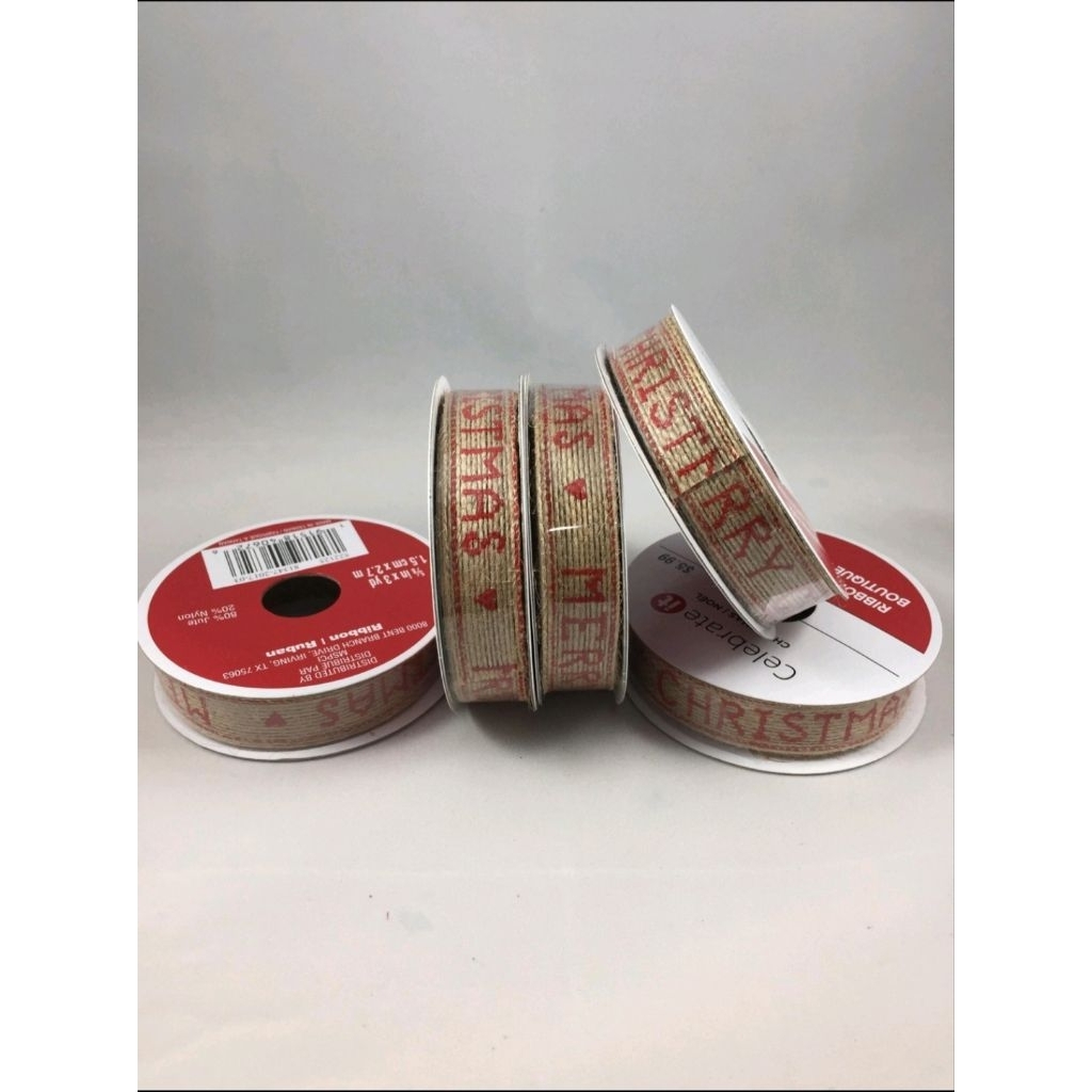 

Pita/Ribbon import edisi Christmas/Natal