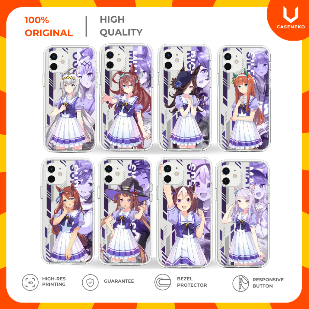 Case Mejiro McQueen Mihono Bourbon Oguri Cap Rice Shower Seiun Sky Super Creek Smart Falcon Special 