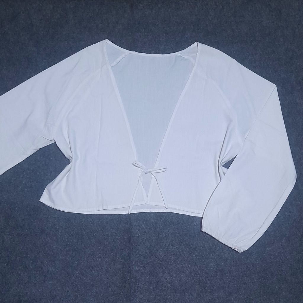 Outer Linen | Outer Crop | Atasan | Preloved